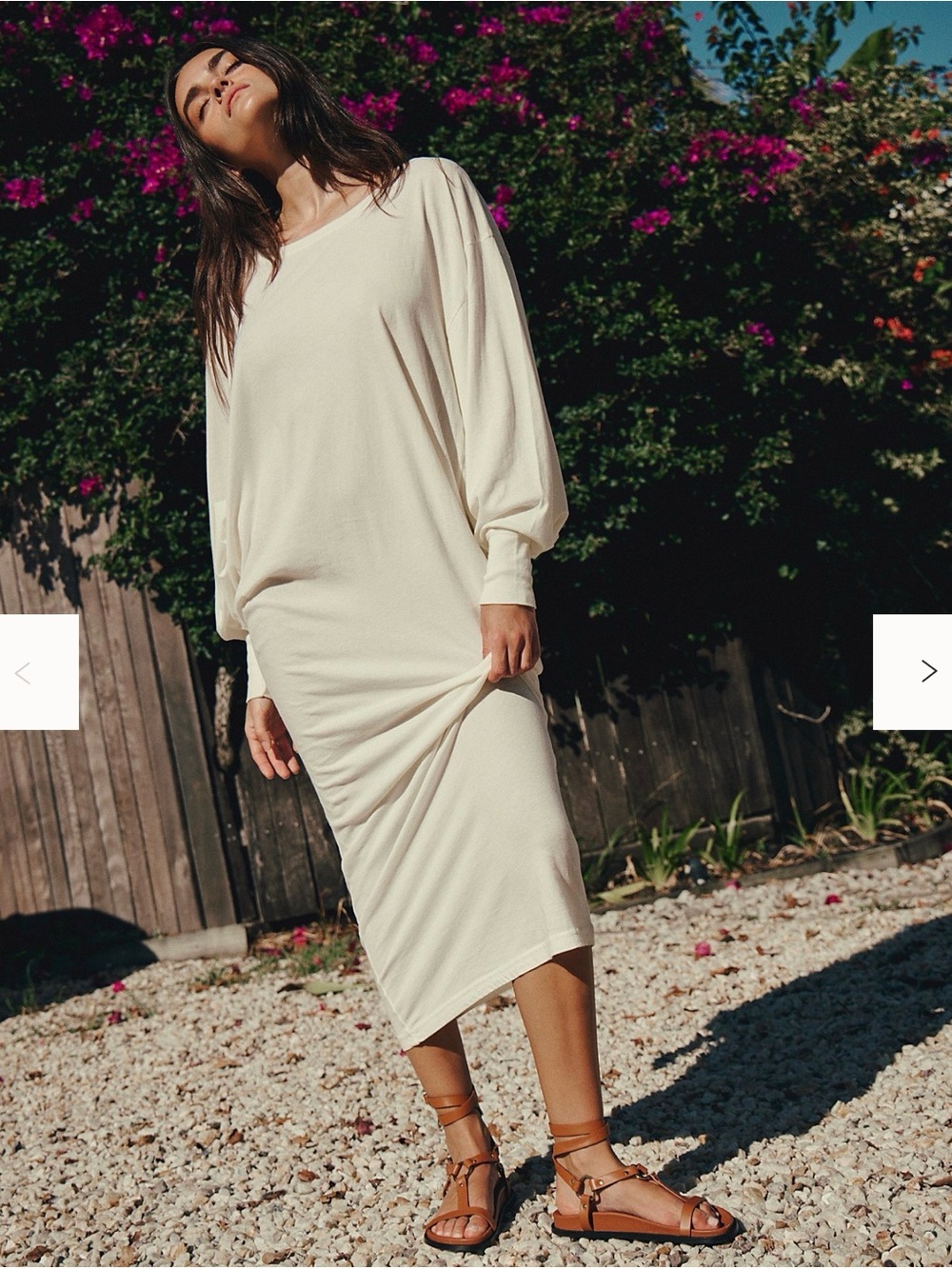 Free People Beach “Lifestyle” Maxi Dress - White